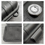 1Pcs Upgraded New Magnetic Key Holder Waterproof under Car Hide Key Box Rustproof Key Hider Multifunctional Box for Spare Box