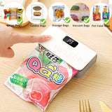 Plastic Bags Sealer Mini Handheld Heat Bag Sealing Machine Heat Bag Sealer Food Packaging Sealing Machine Portable Bags Sealer