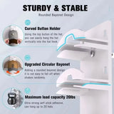 10Grids Wall Mounted Cap Rack Hat Holder Baseball Cap Towel Rack Holder Closet Hanger Storage Organizer Accessories Space Saving
