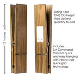 Clothespin Bathroom Towel Holder Wall-Mounted Storage Hanger Cap Creative Wooden Towel Clip Wall Mounted Bathroom Towel Holder