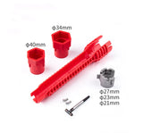 5/7/8/12 in 1 Flume Wrench Key Plumbing Anti-Slip Multifuction Faucet Sink Repair Installation Bathroom Wrench Hand Tool Sets