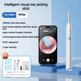 Smart Visual Ear Wax Remover with 1080P HD Camera, USB C Rechargeable Ear Cleaner, Waterproof Ear Scope Otoscope, Safe Ear Wax