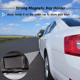 1Pcs Upgraded New Magnetic Key Holder Waterproof under Car Hide Key Box Rustproof Key Hider Multifunctional Box for Spare Box