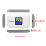 4G Mobile WIFI Router 150Mbps 4G LTE Wireless Router Portable Pocket Mifi Modem Mobile Wifi Hotspot with Sim Card Slot for Home