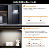 LED Motion Sensor Light Night Light Wireless USB under Cabinet Light for Kitchen Cabinet Bedroom Wardrobe Sensor Indoor Lighting