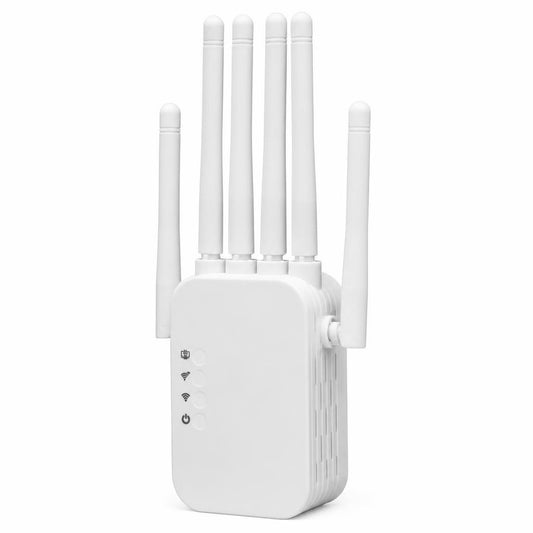 Repetidor WiFi 1200Mbps Doble Banda con Amplificador de Señal
