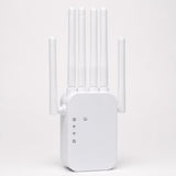 Repetidor WiFi 1200Mbps Doble Banda con Amplificador de Señal
