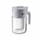 Tarro de Cristal 2 en 1 para Sal y Especias con Cuchara Integrada