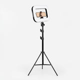 Aro de Luz LED Recargable para Móvil con Soporte