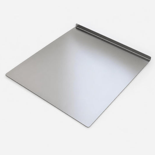 Tabla de Cortar de Acero Inoxidable Antideslizante con Reborde