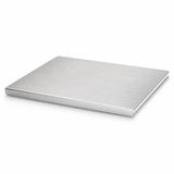Tabla de Cortar de Acero Inoxidable Antideslizante con Reborde