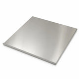 Tabla de Cortar de Acero Inoxidable Antideslizante con Reborde