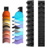 Perchero de Pared para Gorras 10 Compartimentos