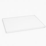 Tabla de Cortar Transparente de Metacrilato con Reborde Antideslizante