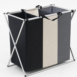 Cesto Plegable Impermeable para Ropa Sucia con Compartimentos