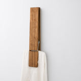 Pinza de Madera Grande para Toallas de Pared