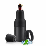 Enfriador de Latas de Acero Inoxidable con Abridor Integrado