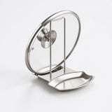 Soporte de Acero Inoxidable para Tapas y Utensilios de Cocina