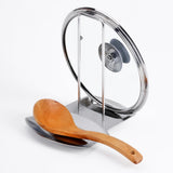 Soporte de Acero Inoxidable para Tapas y Utensilios de Cocina
