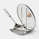 Soporte de Acero Inoxidable para Tapas y Utensilios de Cocina