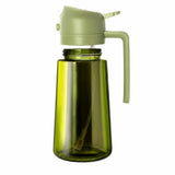 Aceitera Pulverizadora de Cristal 2 en 1, 470 ml