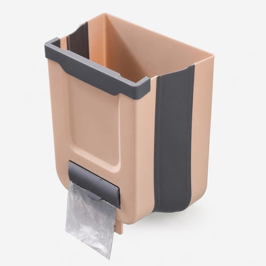 Cubo de Basura Plegable para Colgar en Puerta de Armario