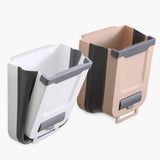 Cubo de Basura Plegable para Colgar en Puerta de Armario