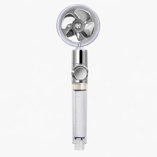 Alcachofa de Ducha Giratoria 360° de Alta Presión Ahorradora de Agua