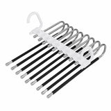 Percha Multicapa para Pantalones, 9 Niveles Antideslizante